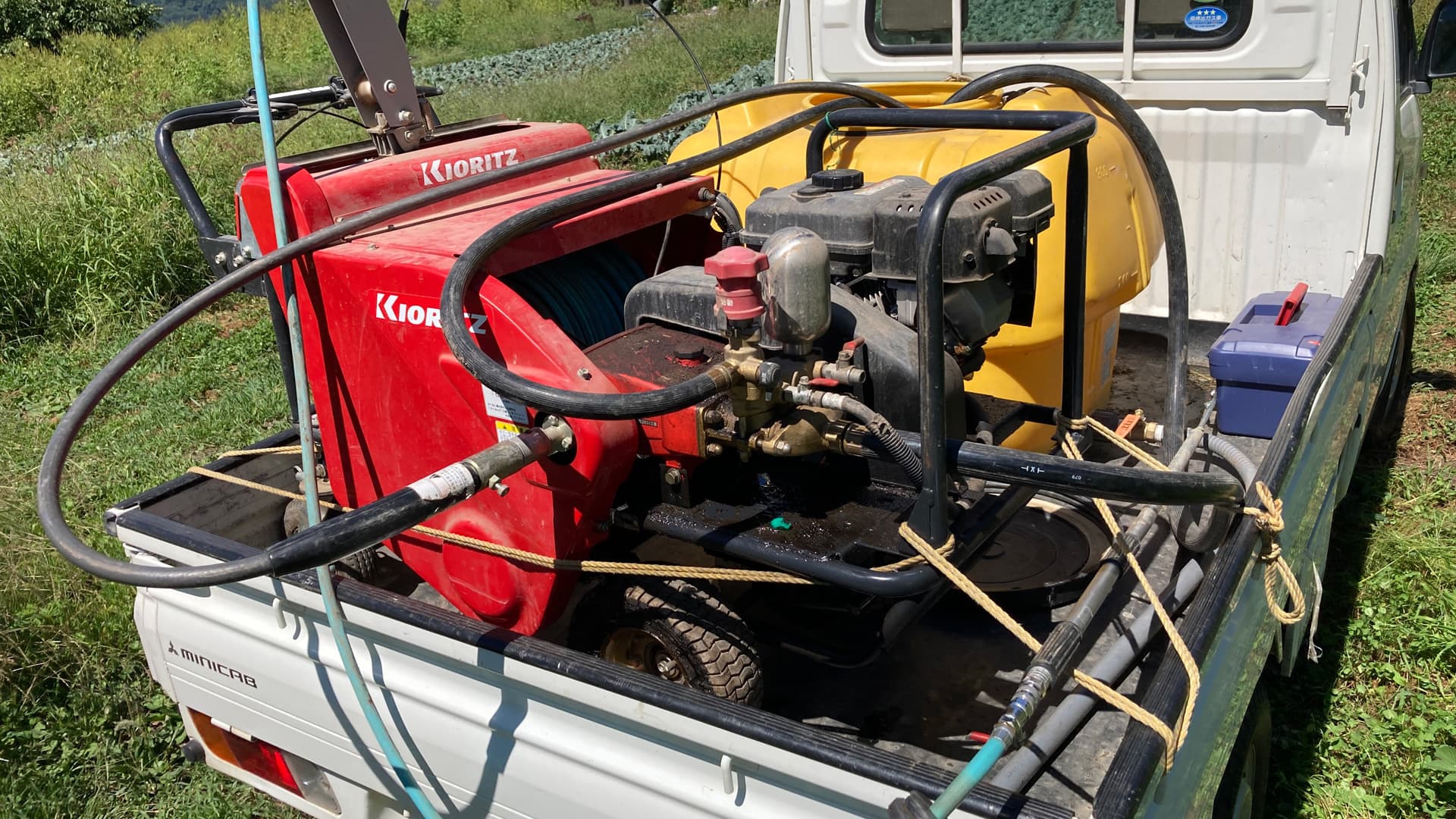 動力噴霧器 | ヨーセイ農場